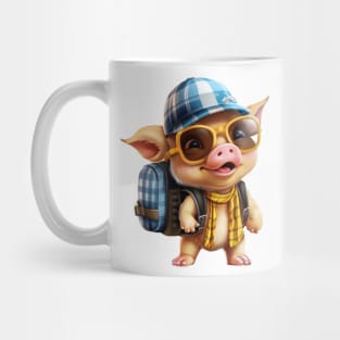 Back To School Pig Mug